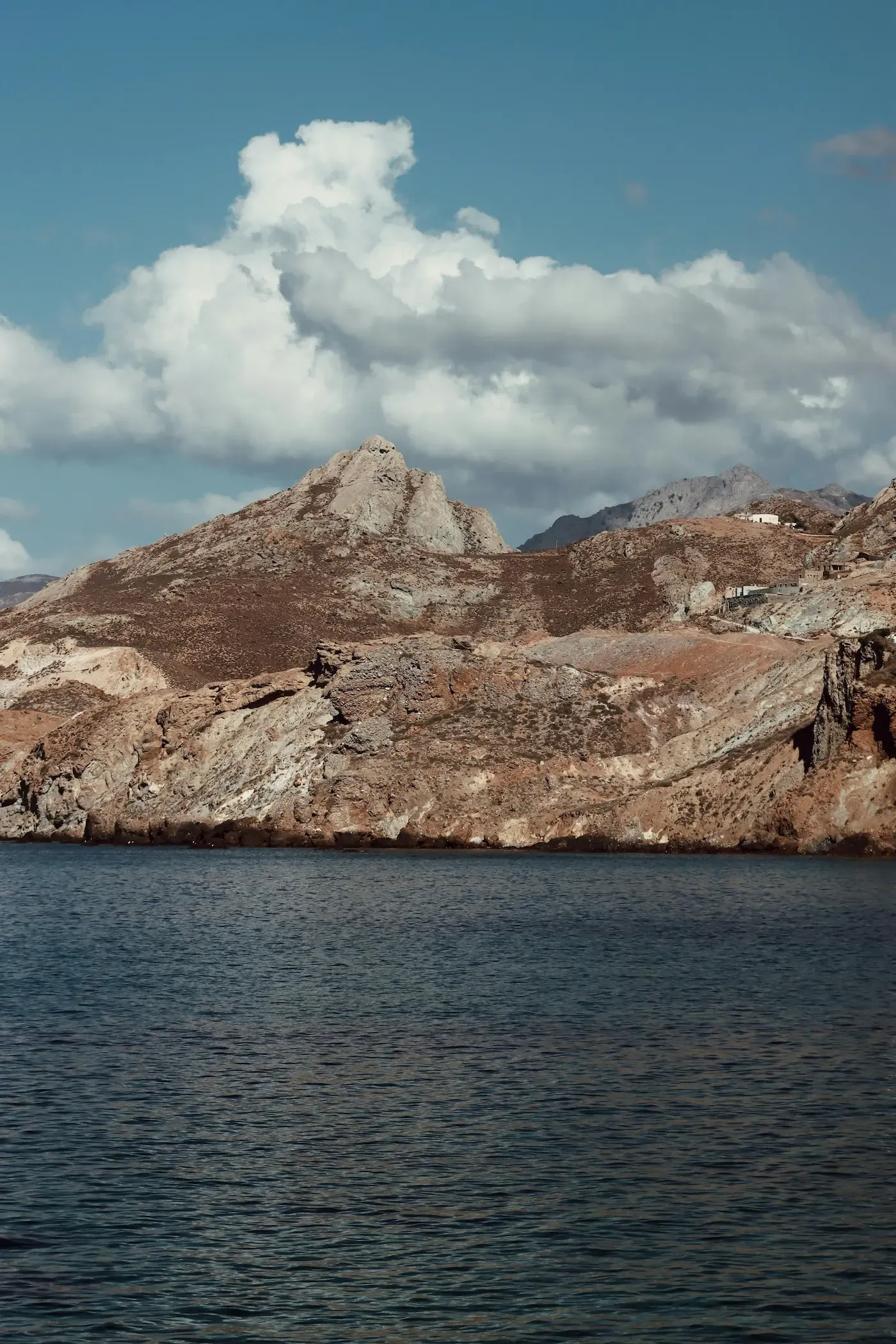 Rocky coastal landscape of Naxos